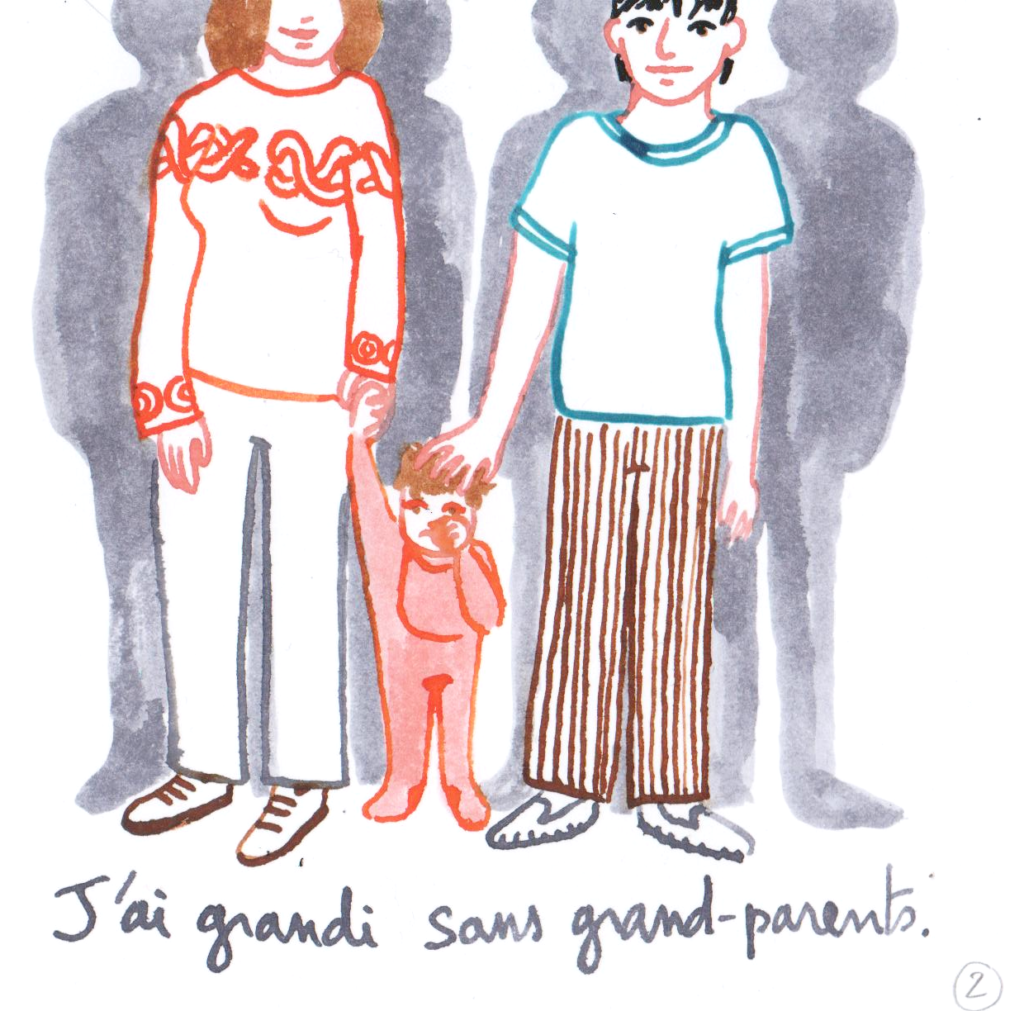 j'ai grandi sans grand-parents