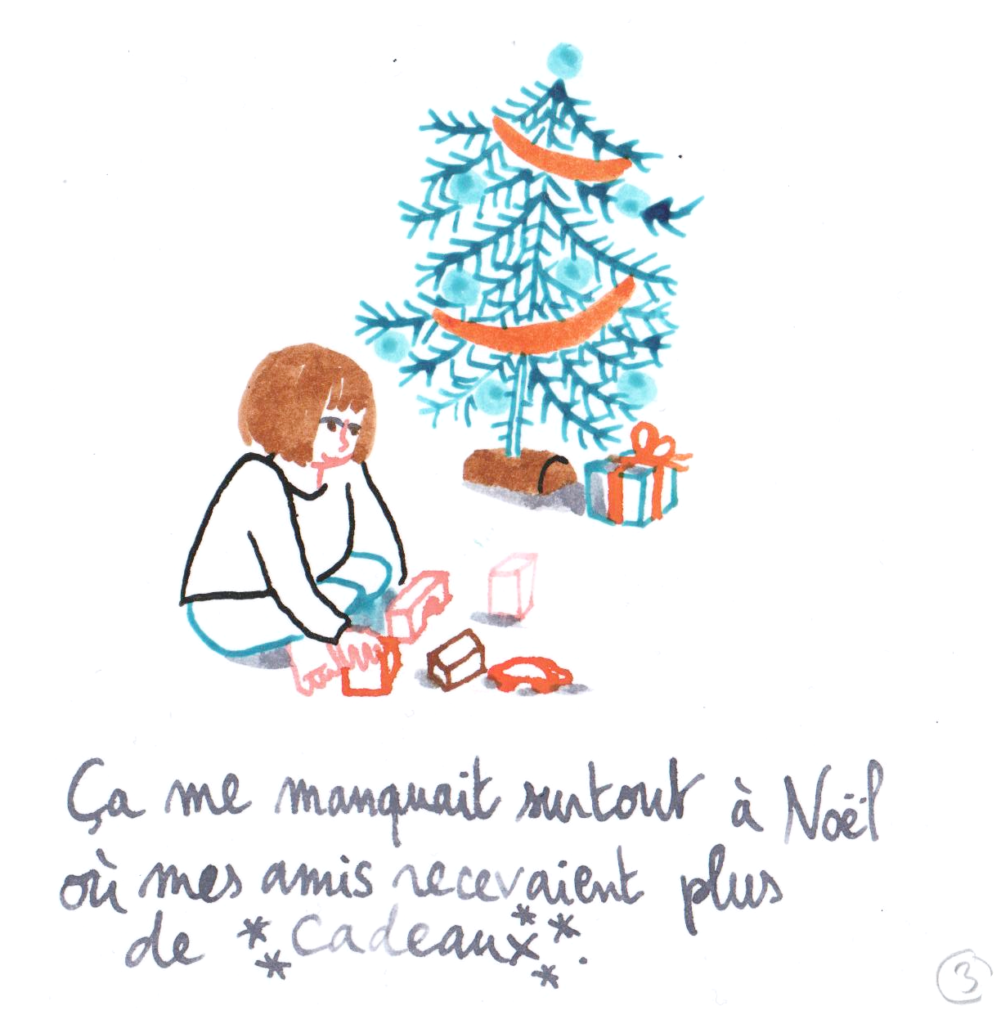 ça me manque surtout à noël