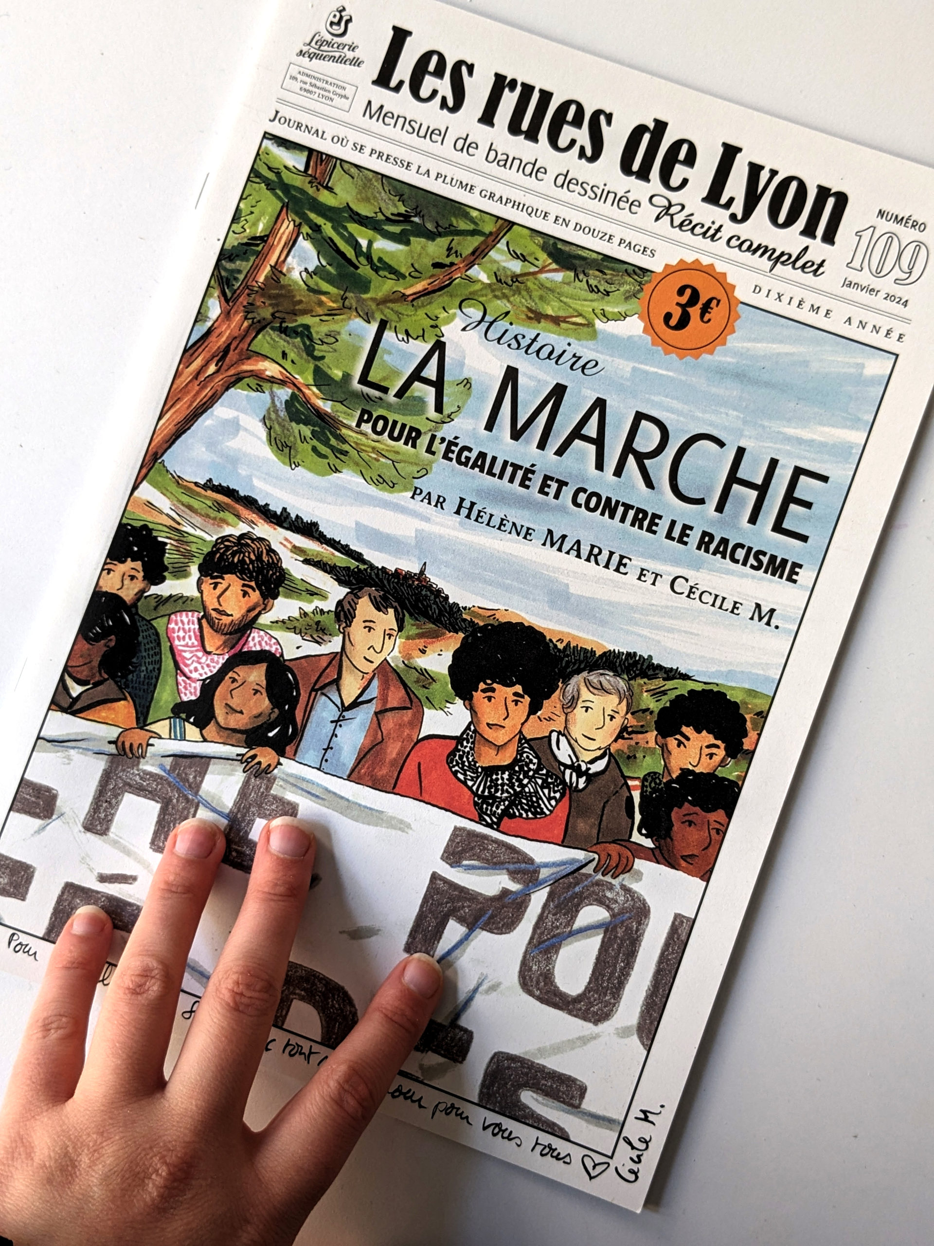 BD – La marche pour l’égalité et contre le racisme