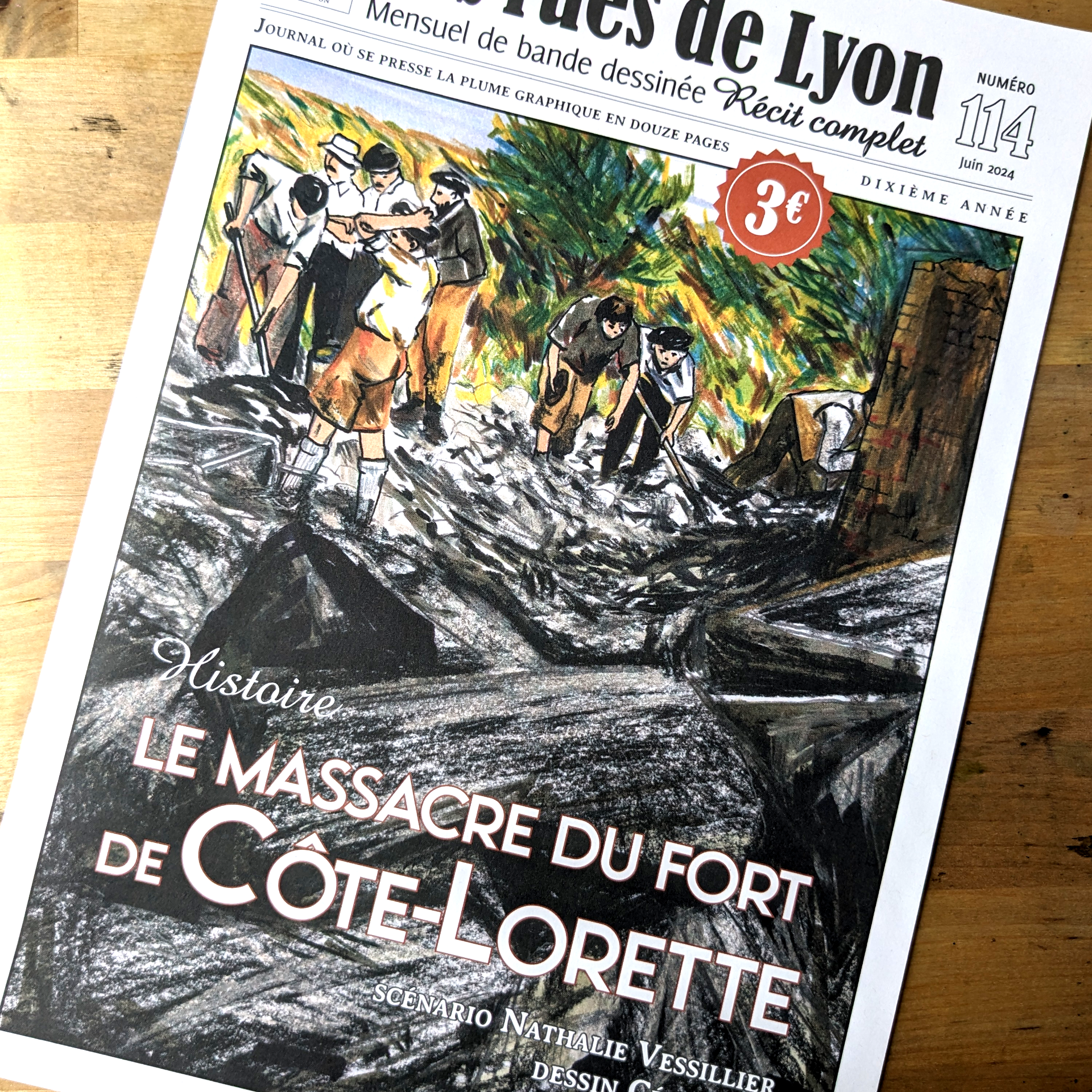 BD – Le massacre du fort de Côte Lorette