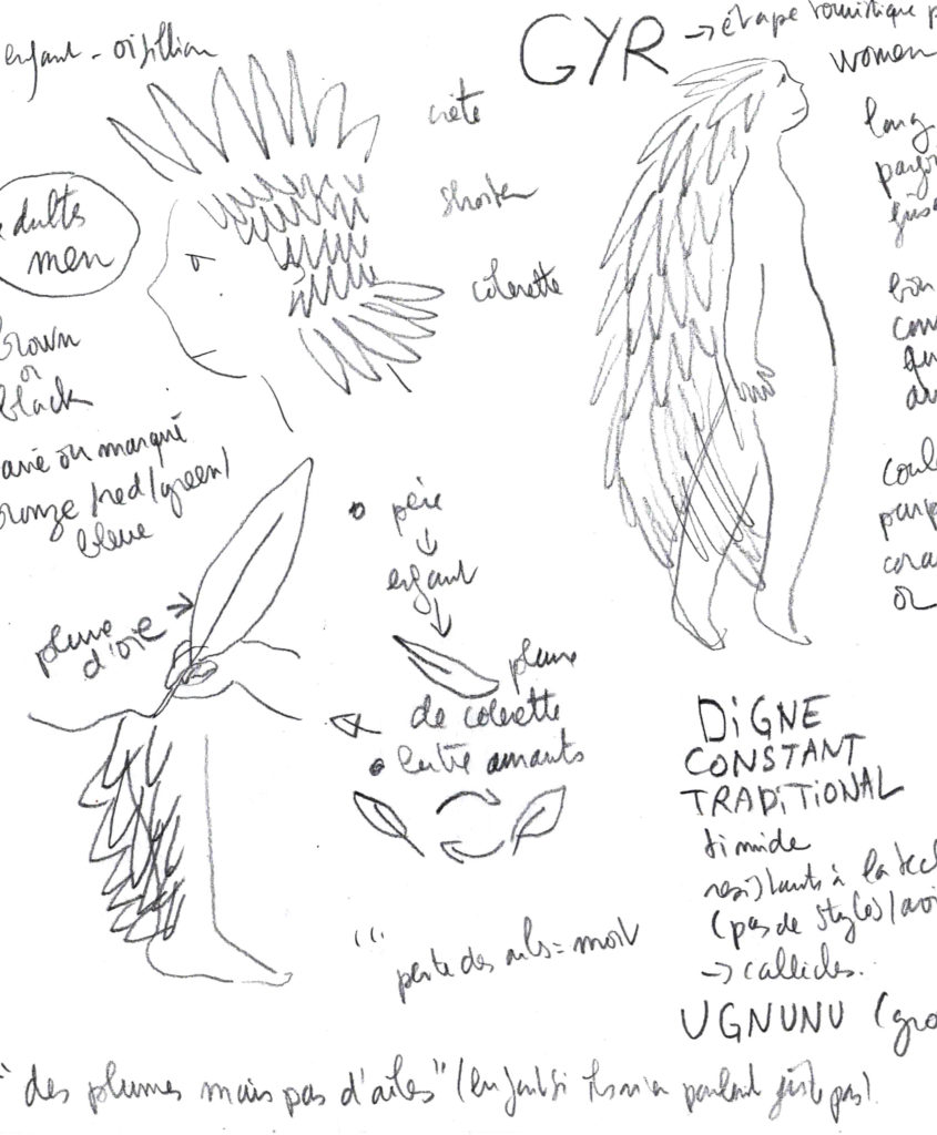 croquis notes