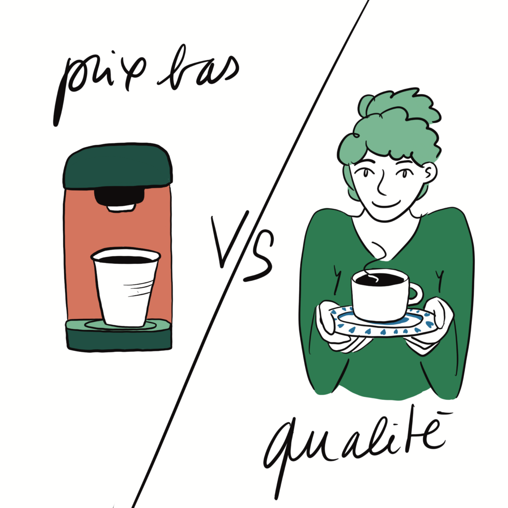 prix bas vs qualité