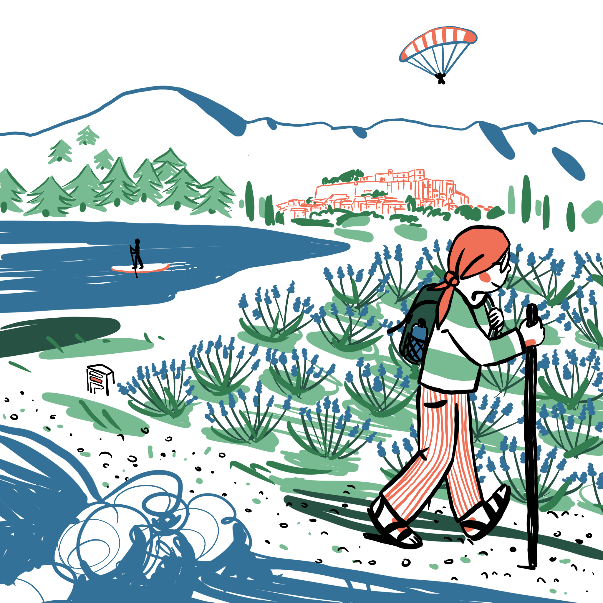 Illustrations – Tourisme social et solidaire